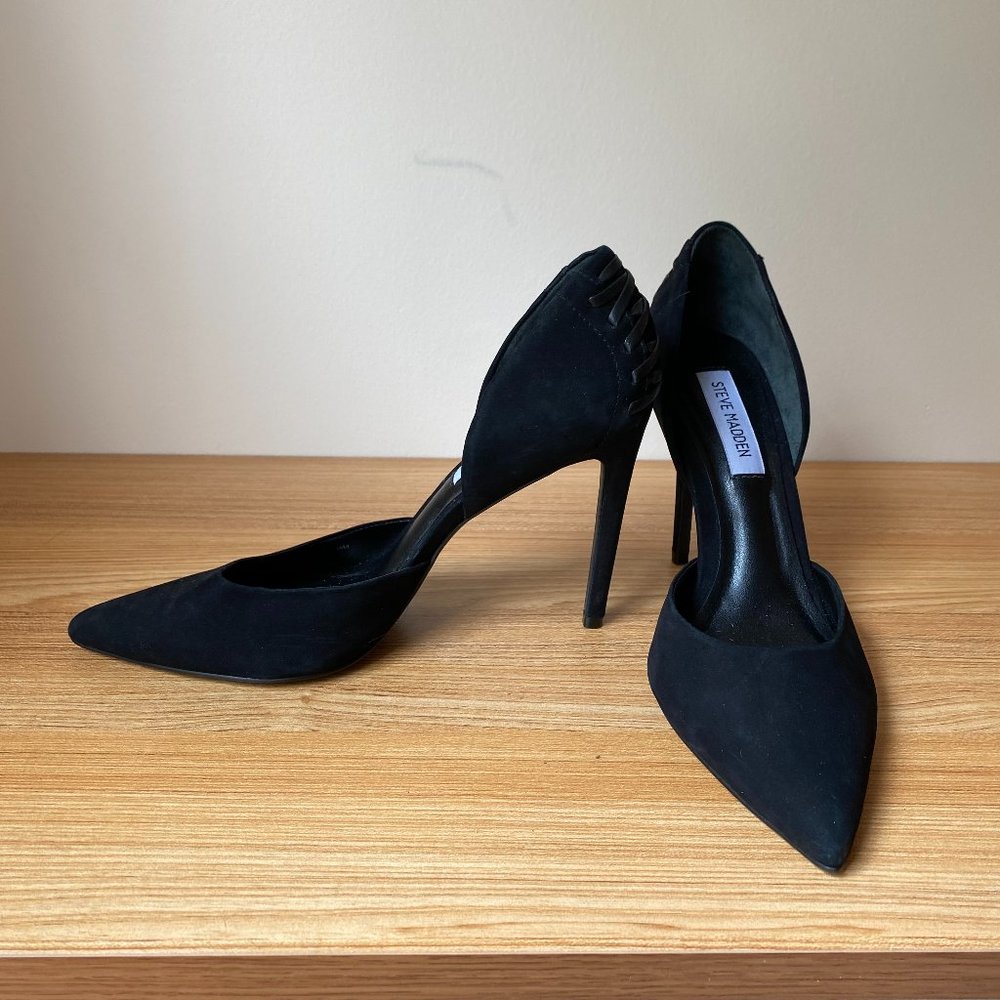 Steve Madden Black Stiletto Pump